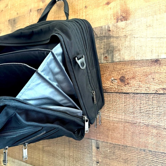 Tumi Alpha Ballistic Nylon Briefcase Messenger Bag - Picture 7 of 11